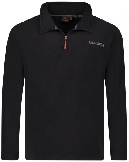 Adamo Vancouver Fleece Sweater Black - Sportiniai drabuziai & Outdoor - Dideliu dydziu sportiniai drabuziai vyrams