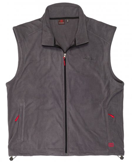 Adamo Montreal Fleece Vest Grey - Sportiniai drabuziai & outdoor - Dideliu dydziu sportiniai drabuziai vyrams