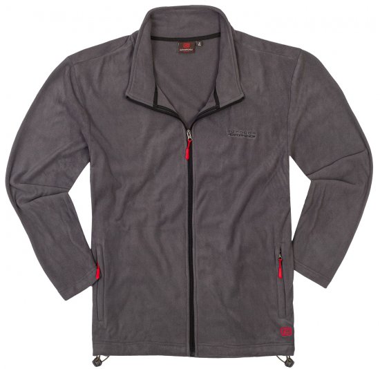 Adamo Toronto Fleece Jacket Grey - Sportiniai drabuziai & outdoor - Dideliu dydziu sportiniai drabuziai vyrams