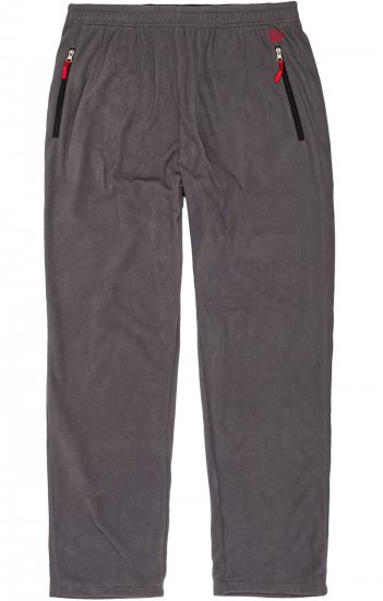 Adamo Ottawa Fleece Pants Grey - Sportiniai drabuziai & outdoor - Dideliu dydziu sportiniai drabuziai vyrams