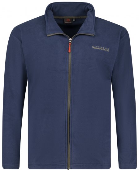 Adamo Tampa Fleece Jacket Navy TALL SIZES - VYRIŠKI DRABUŽIAI MT-6XLT - Drabužiai aukštiems vyrams