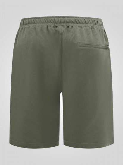 D555 Mitchell 1 Stretch Elasticated Waist Shorts Khaki - Laisvalaikio kelnės ir šortai - Laisvalaikio Kelnės ir Šortai - 2XL-12XL