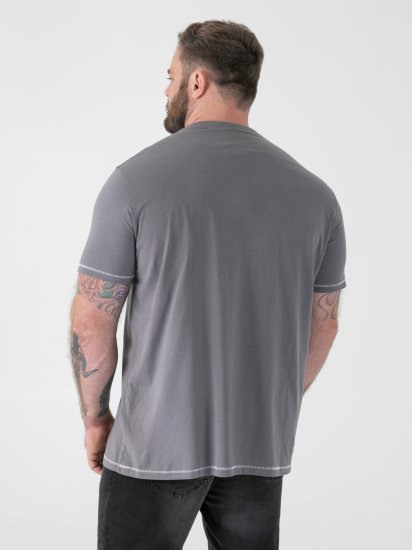 D555 Jasper Official Gas Monkey Printed T-Shirt Grey - Marškinėliai - Marškinėliai - 2XL-14XL