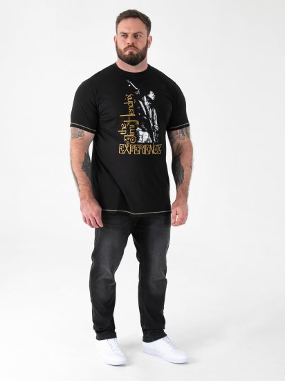 D555 Hugh Official ACDC Highway To Hell Printed T-Shirt Black - Marškinėliai - Marškinėliai - 2XL-14XL