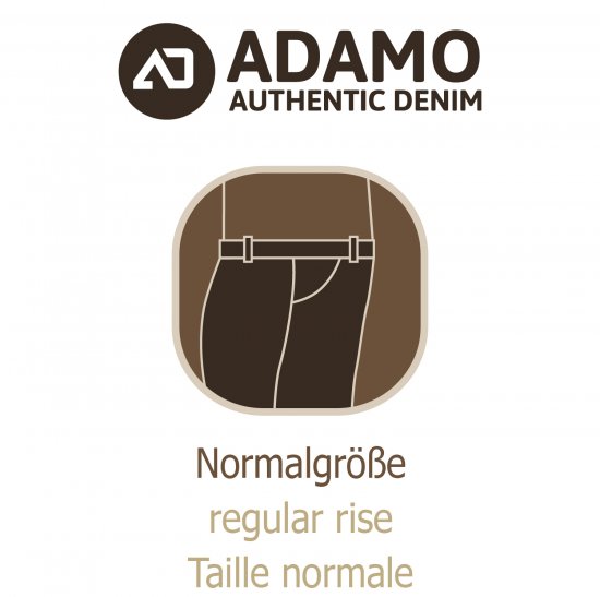 Adamo 5-Pocket Regular Rise Jeans Dark Navy - Džinsai ir kelnės - Džinsai ir Kelnės - W40-W70