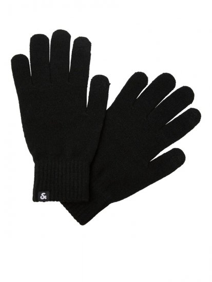 Jack & Jones Barry Megztos pirštinės Juoda - Pirštinės - 