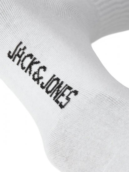 Jack & Jones Charles Teniso kojinės Balta 3-pack - Apatinis trikotažas ir plaukimo apranga - Apatinis trikotažas - 2XL-8XL