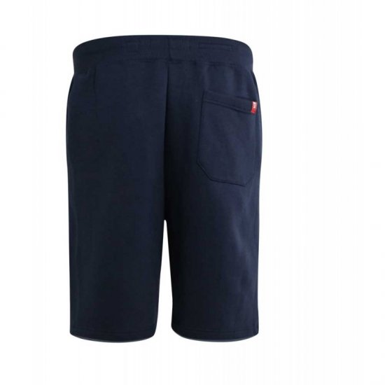 D555 Lindon Jersey Shorts Navy - Laisvalaikio kelnės ir šortai - Laisvalaikio Kelnės ir Šortai - 2XL-12XL