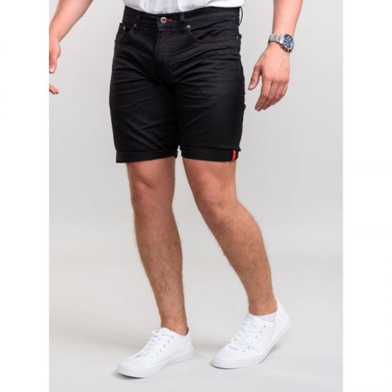 D555 Gilbert Stretch Shorts Black - Šortai - Šortai - W40-W60