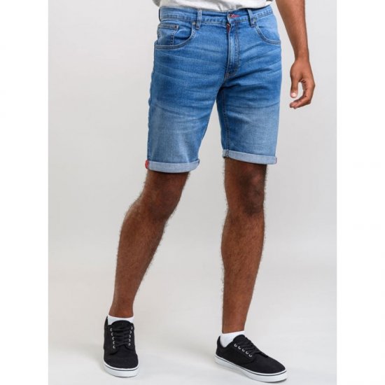 D555 Griffin Denim Shorts Stonewash - Šortai - Šortai - W40-W60