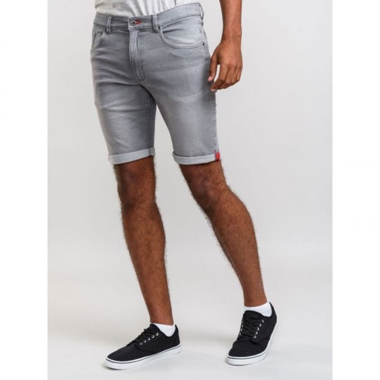 D555 Griffin Denim Shorts Grey - Šortai - Šortai - W40-W60