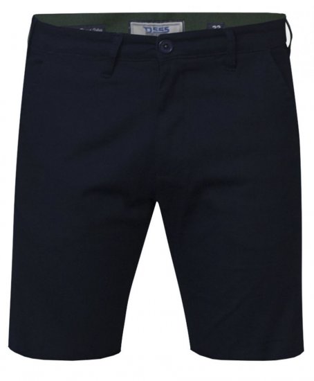 D555 Opala-1 Stretch Chino Shorts Navy - Šortai - Šortai - W40-W60