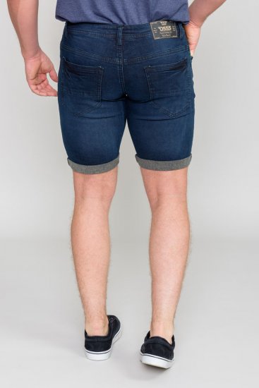 D555 BRENTWOOD Dark Blue Denim Shorts - Šortai - Šortai - W40-W60