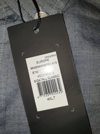 Tommy Hilfiger Two Tone Shirt - Motley beprotiškas balandžio išpardavimas - 