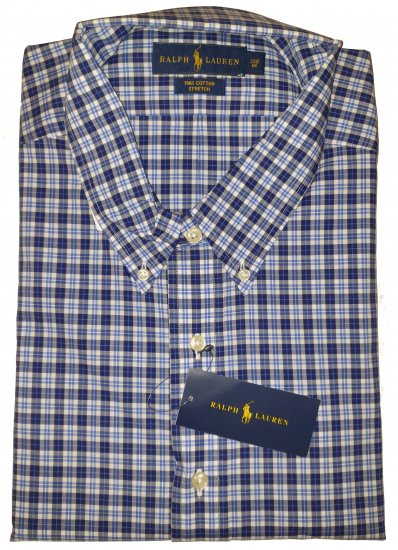 Polo Ralph Lauren 1526 Shirt Dark Navy - Motley beprotiškas balandžio išpardavimas - 