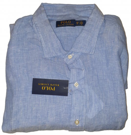 Polo Ralph Lauren 8003 Long Sleeve Shirt Blue - Motley beprotiškas balandžio išpardavimas -