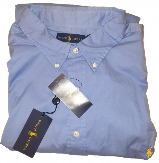 Polo Ralph Lauren HRB IS BLU Shirt - Motley beprotiškas balandžio išpardavimas - 