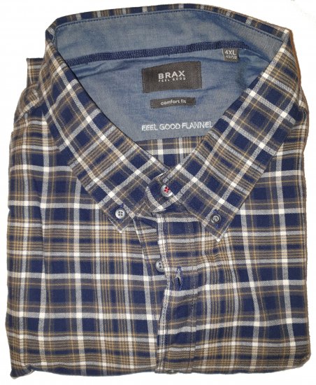 Brax 419032 Shirt - Motley beprotiškas balandžio išpardavimas - 