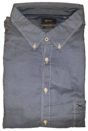 Brax 560-7 Blue Dot Shirt - Motley beprotiškas balandžio išpardavimas - 