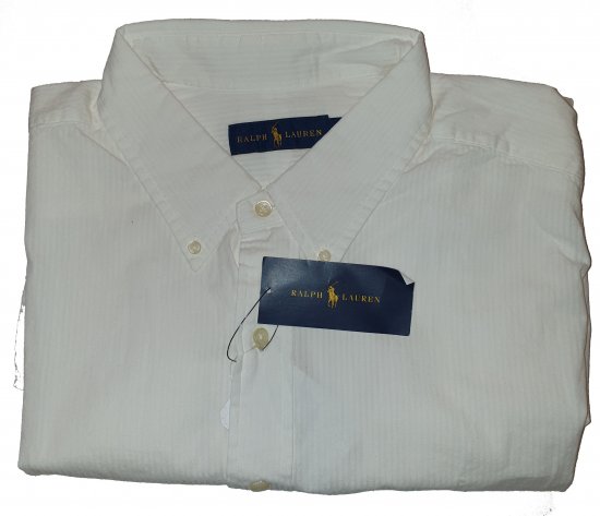 Polo Ralph Lauren TC7I White Short Sleeve Shirt - Motley beprotiškas balandžio išpardavimas - 
