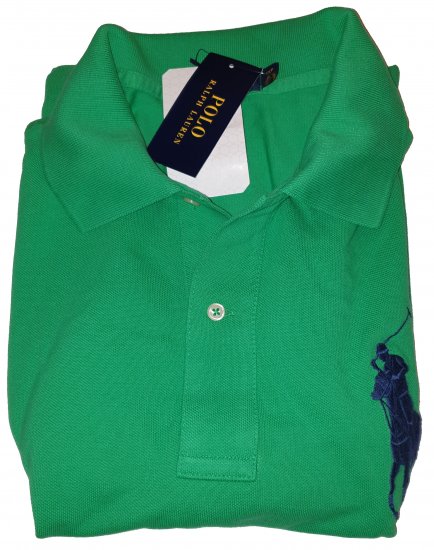 Ralph Lauren TC6F Polo Flag Green - Motley beprotiškas balandžio išpardavimas - 