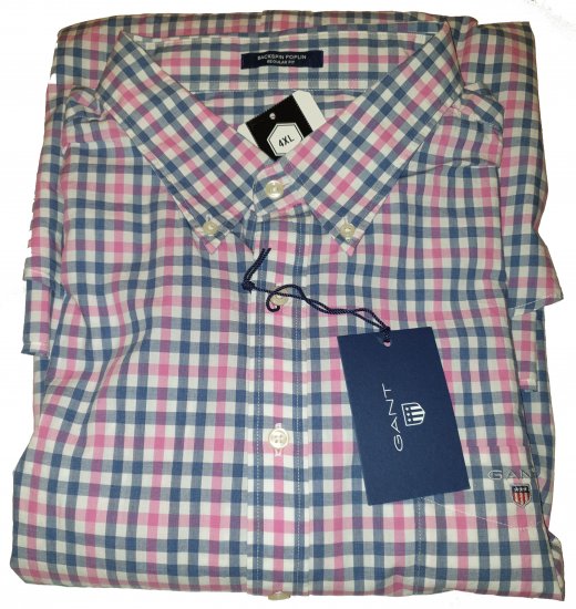 Gant 347620 Shirt Fuchsia - Motley beprotiškas balandžio išpardavimas - 