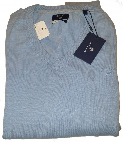 Gant 83072 Sweater Blue - Motley beprotiškas balandžio išpardavimas - 