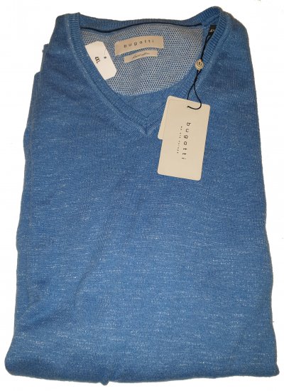 Bugatti 95513 Knit Blue - Motley beprotiškas balandžio išpardavimas - 
