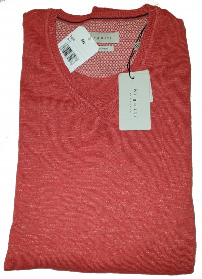 Bugatti 95513 Knit Red - Motley beprotiškas balandžio išpardavimas - 