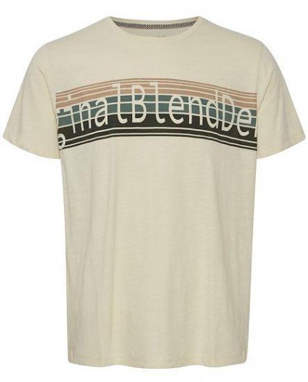 Blend T-Shirt 4242 Cloud Cream - Marškinėliai - Marškinėliai - 2XL-14XL