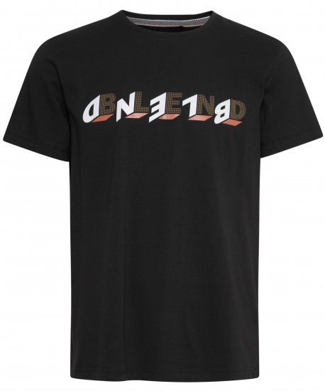 Blend 4795 T-Shirt Black - Marškinėliai - Marškinėliai - 2XL-14XL