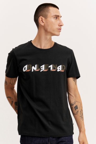 Blend 4795 T-Shirt Black - Marškinėliai - Marškinėliai - 2XL-14XL