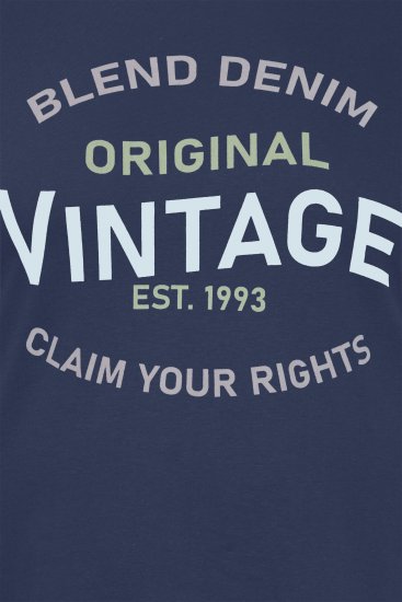 Blend 5018 T-Shirt Navy - Marškinėliai - Marškinėliai - 2XL-14XL