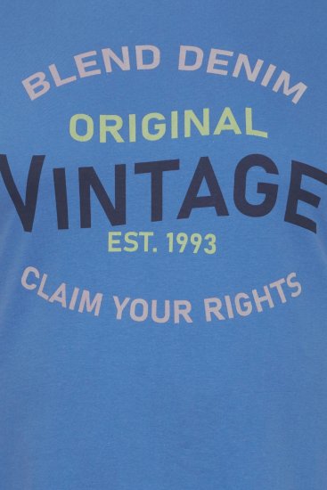 Blend 5018 T-Shirt Blue - Marškinėliai - Marškinėliai - 2XL-14XL