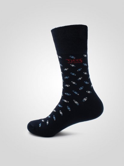 D555 Harold 3 Extra Wide Comfort Fit Socks 3-pack Navy/Denim - Apatinis trikotažas ir plaukimo apranga - Apatinis trikotažas - 2XL-8XL