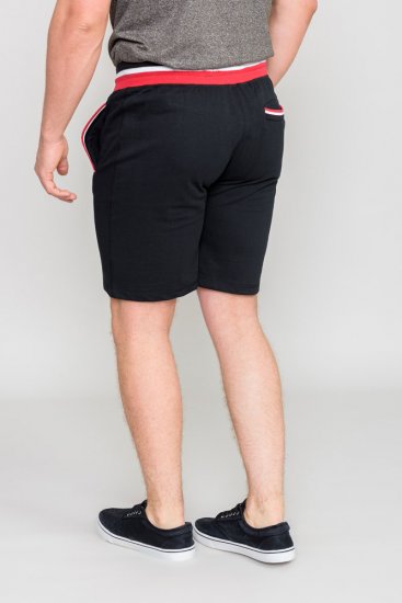 D555 DAGENHAM Jersey Shorts Black - Laisvalaikio kelnės ir šortai - Laisvalaikio Kelnės ir Šortai - 2XL-12XL