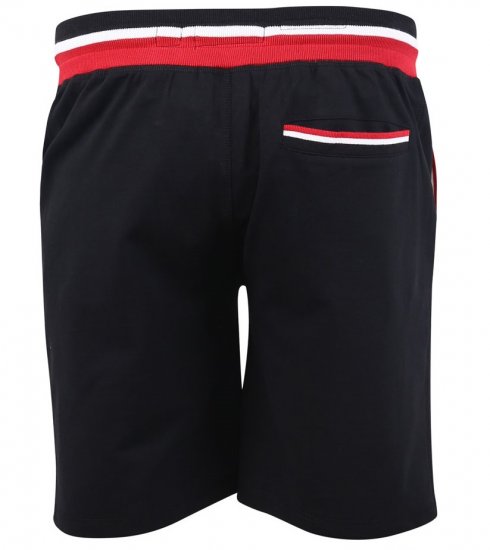 D555 DAGENHAM Jersey Shorts Black - Laisvalaikio kelnės ir šortai - Laisvalaikio Kelnės ir Šortai - 2XL-12XL