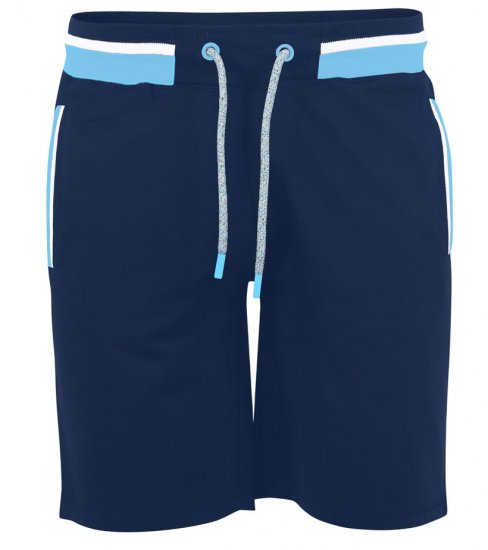 D555 DAGENHAM Jersey Shorts Navy - Laisvalaikio kelnės ir šortai - Laisvalaikio Kelnės ir Šortai - 2XL-12XL