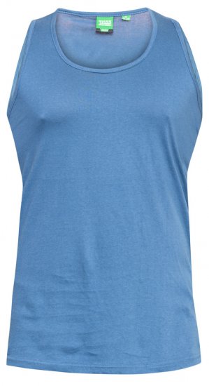 D555 Fabio Tanktop Teal - Marškinėliai - Marškinėliai - 2XL-14XL