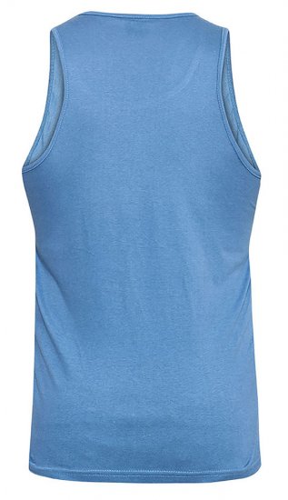 D555 Fabio Tanktop Teal - Marškinėliai - Marškinėliai - 2XL-14XL