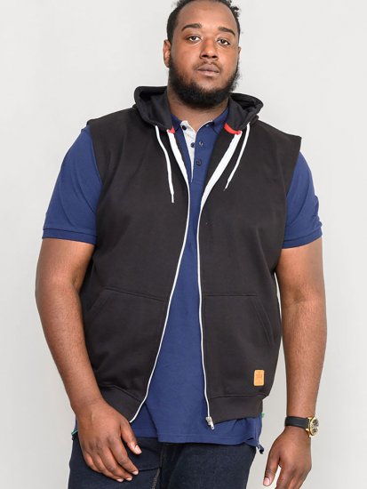 D555 Blake Hood Black - Megztiniai ir džemperiai - Megztiniai ir Džemperiai - 2XL-14XL