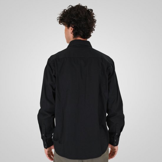 Double Outfitters GS-5126 Marškiniai su spaudėmis Juoda - Marškiniai - Marškiniai - 2XL-8XL