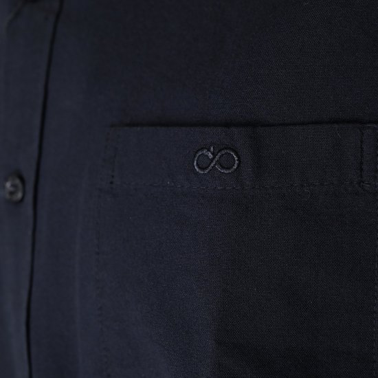 Double Outfitters GS-5225 Oksfordo marškiniai Juoda - Marškiniai - Marškiniai - 2XL-8XL