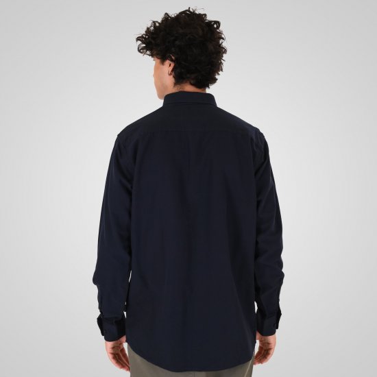 Double Outfitters GS-5225 Oksfordo marškiniai Tamsiai mėlyna - Marškiniai - Marškiniai - 2XL-8XL