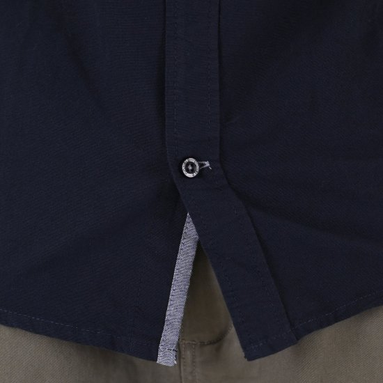 Double Outfitters GS-5225 Oksfordo marškiniai Tamsiai mėlyna - Marškiniai - Marškiniai - 2XL-8XL