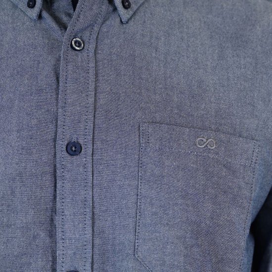 Double Outfitters GS-5225 Oksfordo marškiniai Šviesiai mėlyna - Marškiniai - Marškiniai - 2XL-8XL