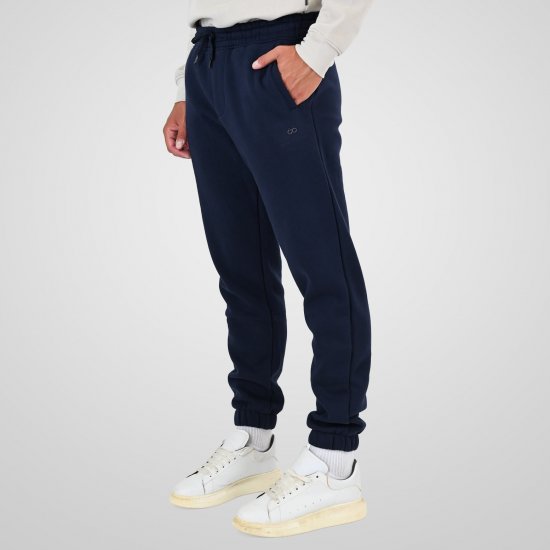 Double Outfitters MPAN-6055 Sportinės kelnės Tamsiai mėlyna - Laisvalaikio kelnės ir šortai - Laisvalaikio Kelnės ir Šortai - 2XL-12XL