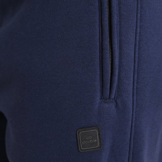 Double Outfitters MPAN-6056 Sportinės kelnės Tamsiai mėlyna - Laisvalaikio kelnės ir šortai - Laisvalaikio Kelnės ir Šortai - 2XL-12XL