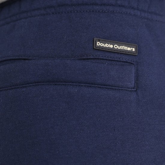 Double Outfitters MPAN-6056 Sportinės kelnės Tamsiai mėlyna - Laisvalaikio kelnės ir šortai - Laisvalaikio Kelnės ir Šortai - 2XL-12XL