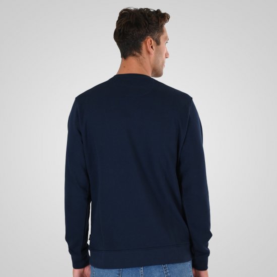 Double Outfitters MTOP-1141 Džemperis Tamsiai mėlyna - Megztiniai ir džemperiai - Megztiniai ir Džemperiai - 2XL-14XL